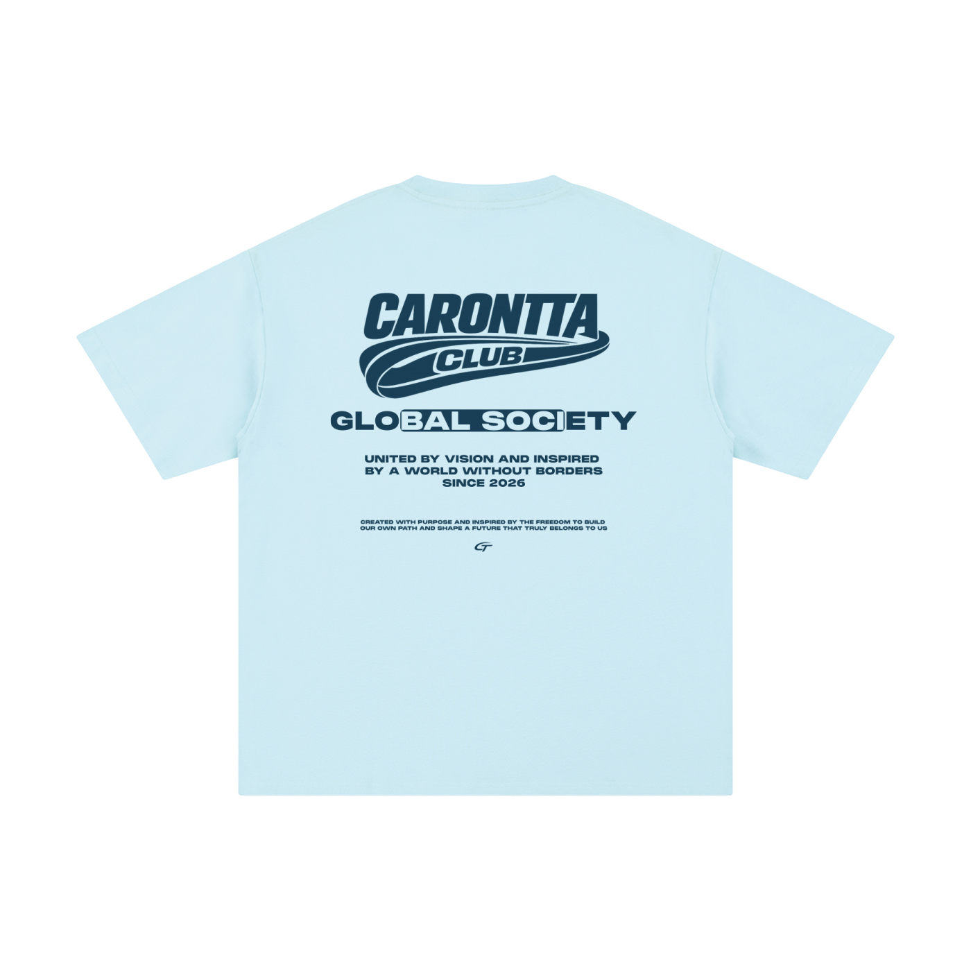 GLOBAL SOCIETY T-SHIRT BLUE