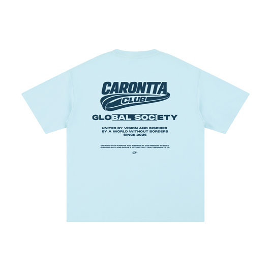 GLOBAL SOCIETY T-SHIRT BLUE