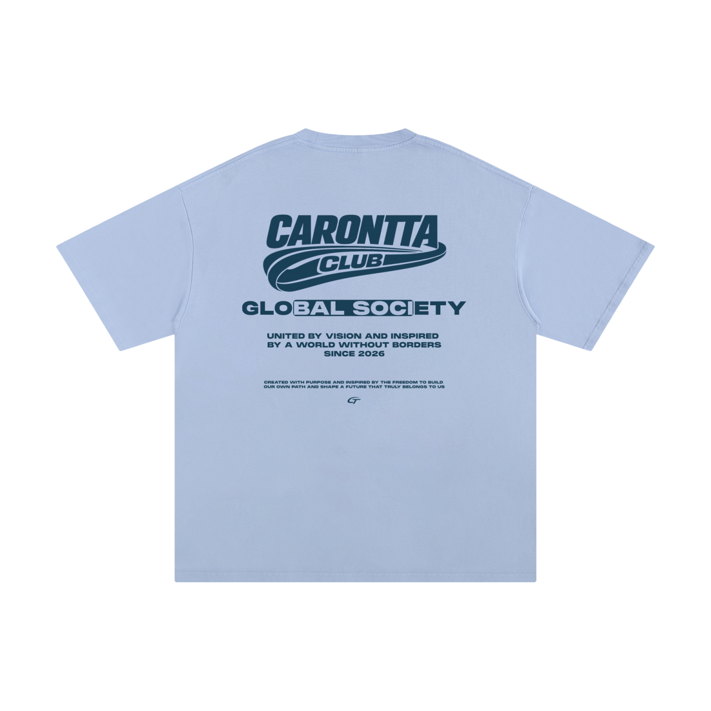 GLOBAL SOCIETY T-SHIRT BLUE