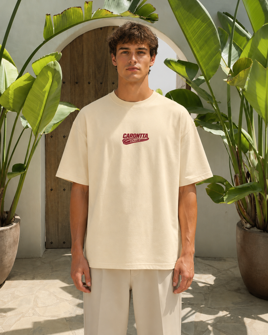 GLOBAL SOCIETY T-SHIRT BEIGE