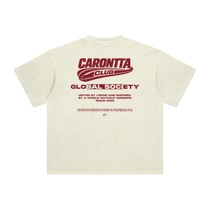 GLOBAL SOCIETY T-SHIRT BEIGE
